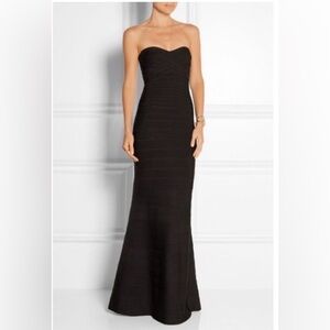 Herve Leger Black gown